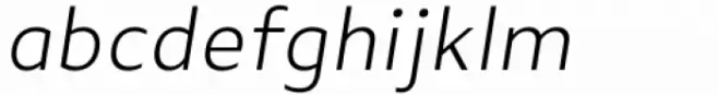 Mode 0 Thin Negativ Italic
