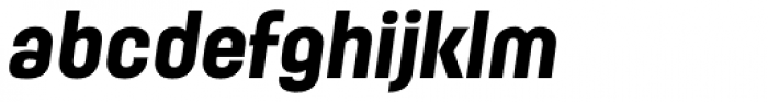 Moderna Condensed Black Italic