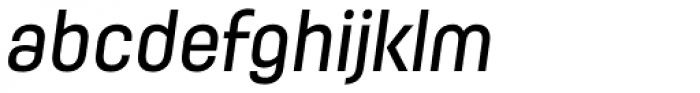 Moderna Condensed Medium Italic