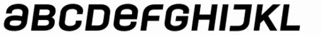 Moderna Unicase Black Italic