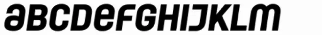 Moderna Unicase Condensed Black Italic