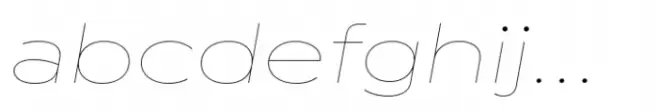 Modica Pro Extended Hairline Italic