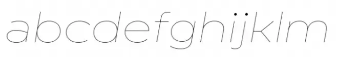 Modica Pro Wide Hairline Italic