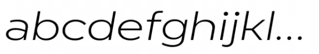 Modica Pro Wide Light Italic