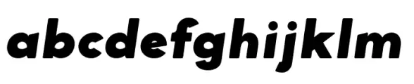 Mohn Black Italic