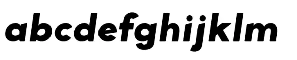 Mohn Ultra Bold Italic
