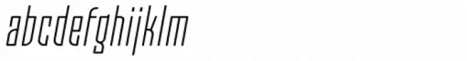 Moho OT Condensed Light Italic