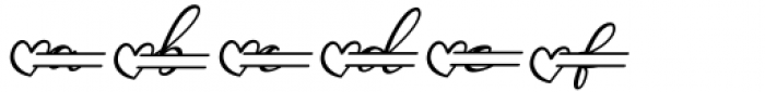 Monallesia Monallesia Monogram Italic