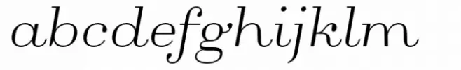 Monden Regular Italic