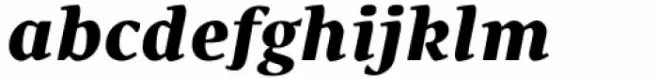 Mondo News Extra Black Italic