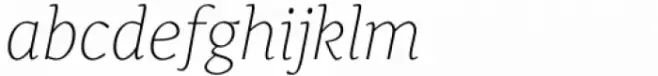 Mondo News Thin Italic