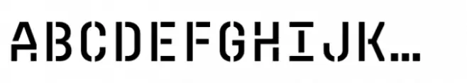 Mono Spec Stencil Semibold