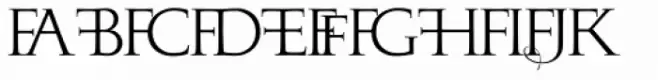 Monogramma EF