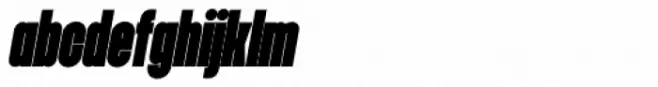 Monopol Black Italic