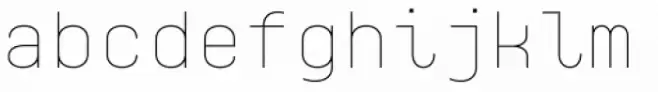 Monospaceland Thin