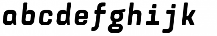 Monostep Rounded Black Italic