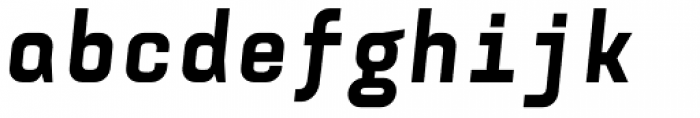 Monostep Straight Black Italic