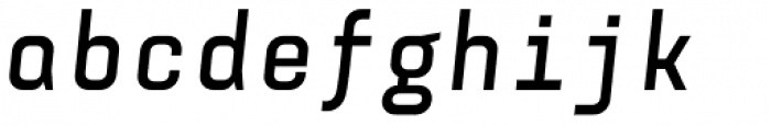 Monostep Straight Bold Italic