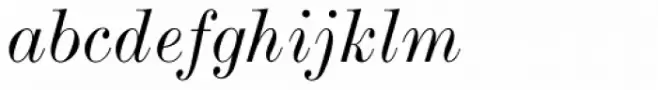 Monotype Modern Extended Italic