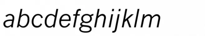 Monotype News Gothic Inclined
