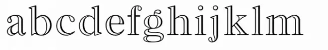 Monotype Old Style Bold Outline
