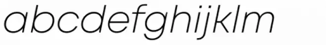Mont Light Italic