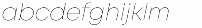 Mont Thin Italic