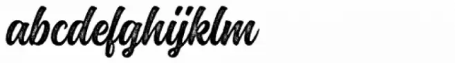 Montana Rough Typeface