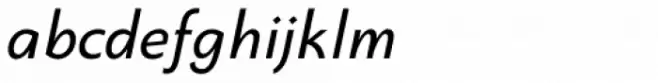 Monterchi Sans Italic