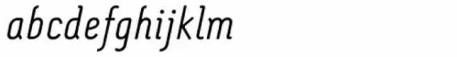 Montix Light Italic