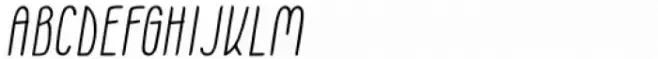 Moonless SC Italic