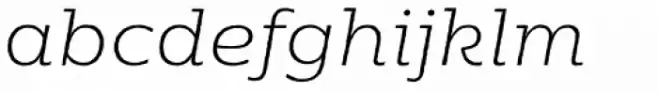 Moreno Rough Thin Italic