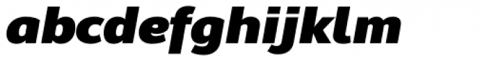 Moris Black Italic