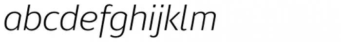 Moris Light Italic