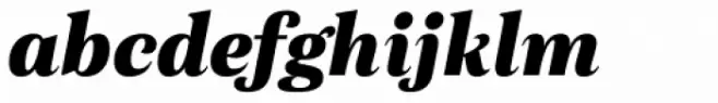 Morison Extrabold Italic