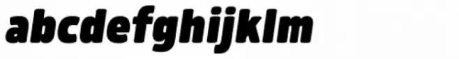 Morl Extra Black Italic