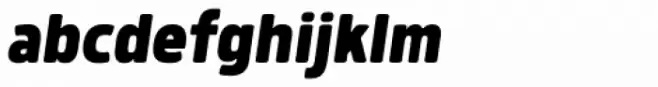 Morl Extra Bold Italic