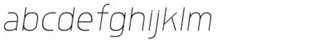 Morl Rounded Thin Italic