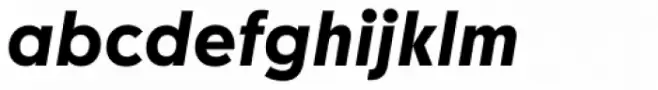 Moskau Grotesk ExtraBold Italic