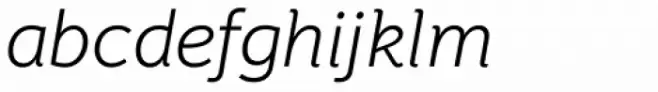 Motiva Sans Thin Italic