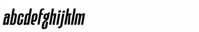 Moubaru Ultra Bold Italic