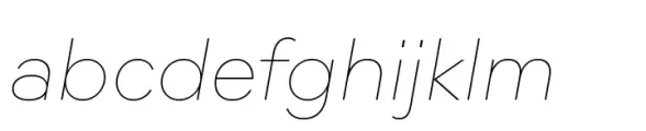 Moucha Modern Ultra Italic