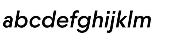 Moucha Vintage Medium Italic