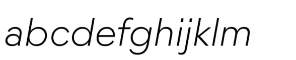 Moucha X Light Italic