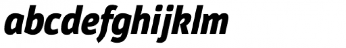 Moveo Sans Cond ExtraBold Italic