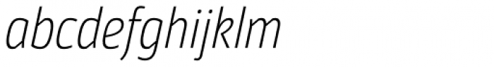 Moveo Sans Cond Light Italic