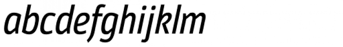Moveo Sans Cond Medium Italic