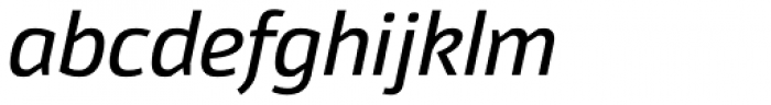 Moveo Sans Medium Italic