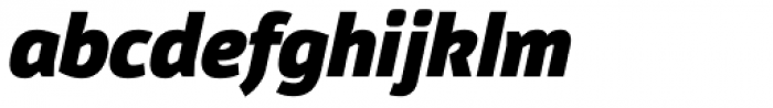 Moveo Sans SemiCond Black Italic