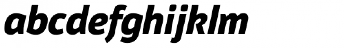 Moveo Sans SemiCond ExtraBold Italic